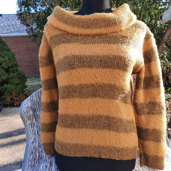 Vintage 1950s Kerrybrooke Bronze Sweater With Original Tag - Picture 7 of 12